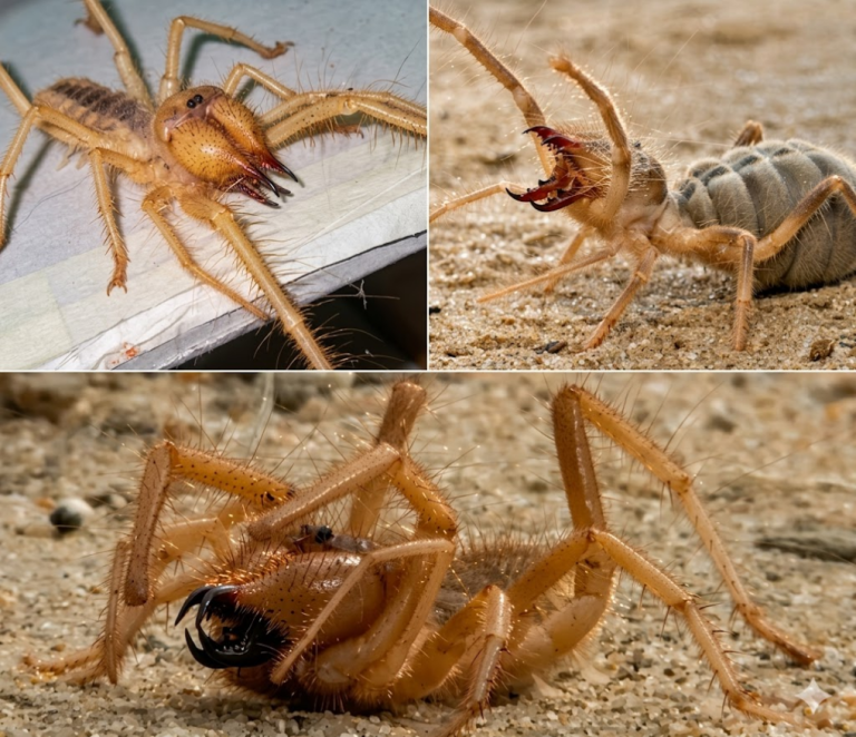 Çölün Enteresan Canavarı: Güneş Örümceği̇ (Solifugae)