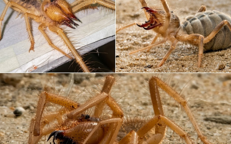 Çölün Enteresan Canavarı: Güneş Örümceği̇ (Solifugae)